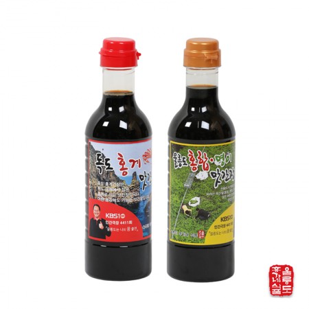 홍가네 독도 홍게 & 명이홍합 맛간장 520g 각 1병